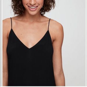 Aritzia Wilfred Black Vivienne Dress XS